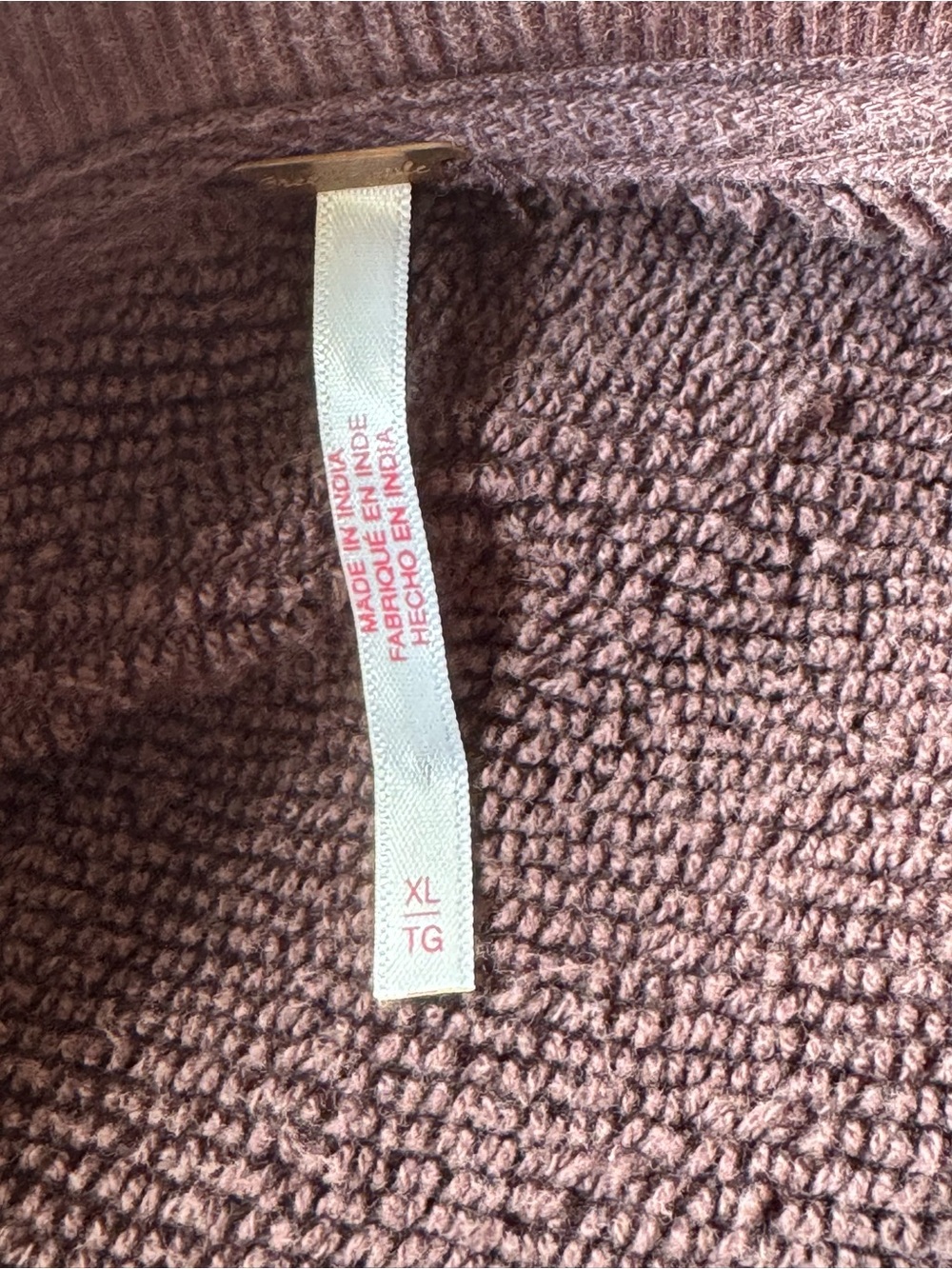 Free People Matilda Sweatshirt in Darkest Chocolate - Picture 6 of 10